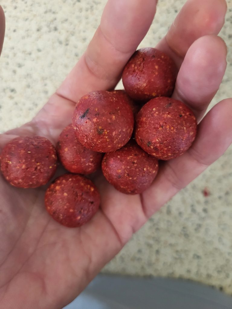 Homemade 24mm crayfish-proof boilies